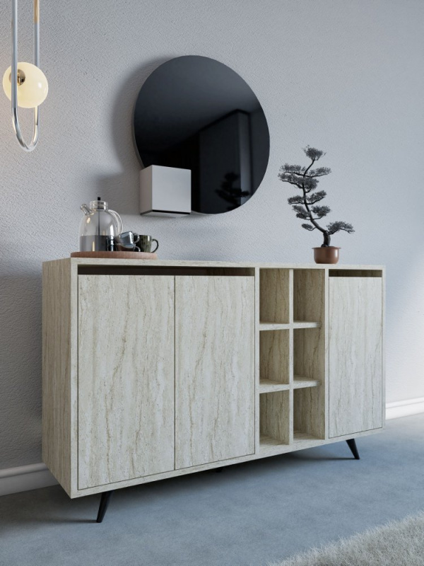 Konzolový stolek Seria - Travertine