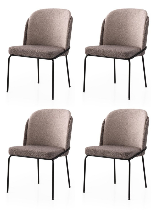 Sada židlí (4 kusy) Dore - 180 V4