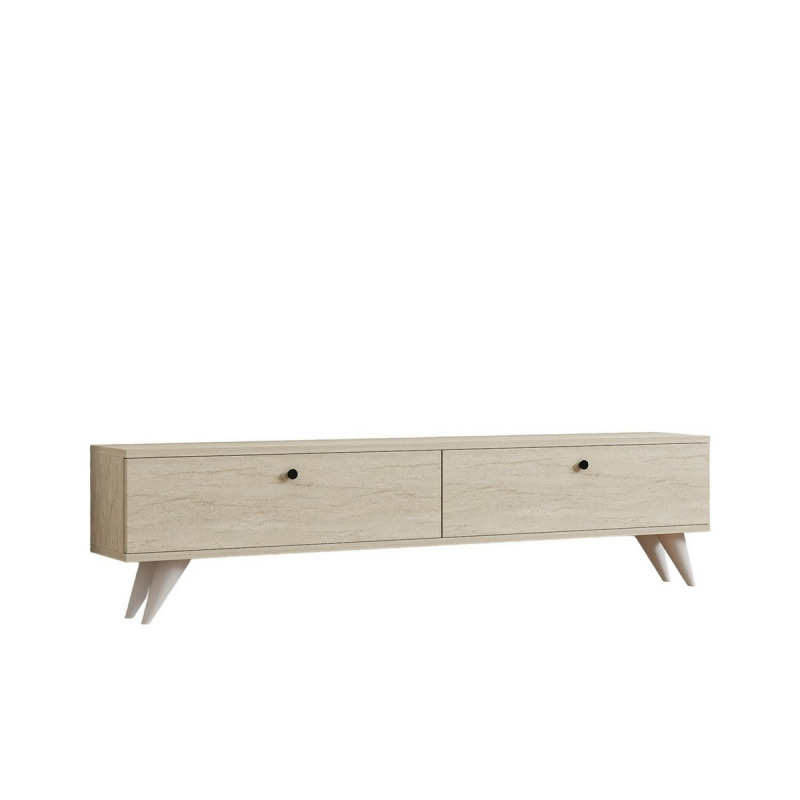 TV stolek Paris - Travertine