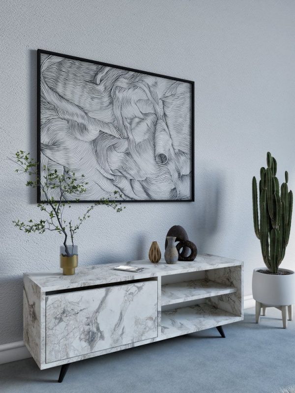 TV stolek Maku - Ephesus Marble