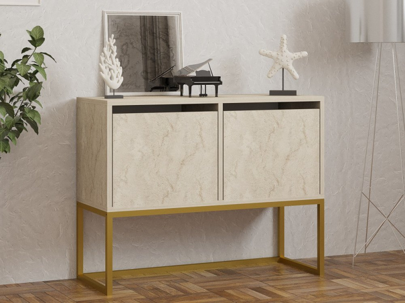 Konzolový stolek Zermat - Travertine