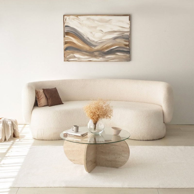 Konferenční stolek Bubble - Transparent