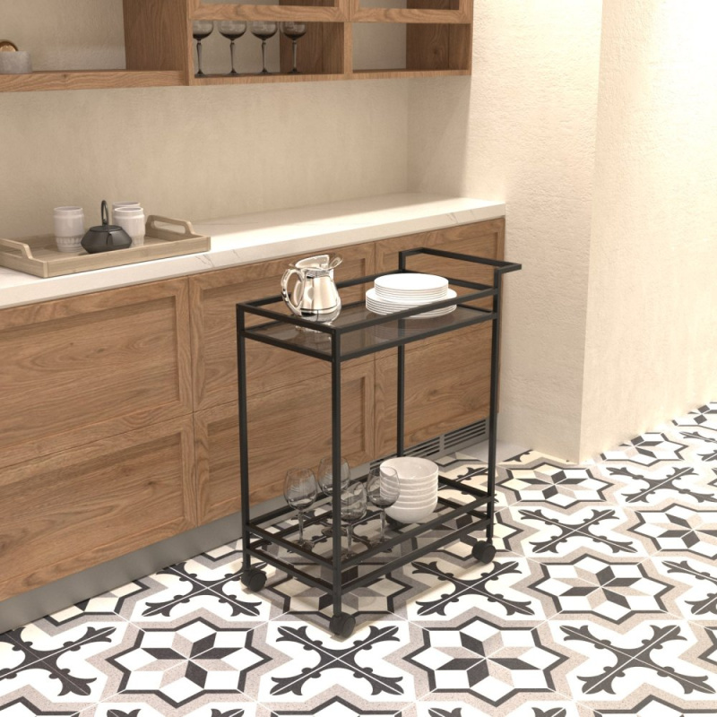 Dinner Trolley Vortex - Black