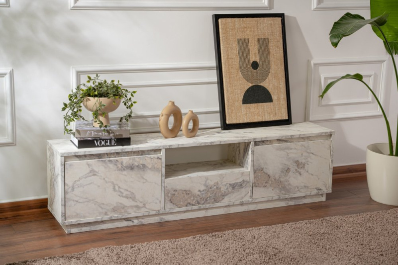 TV stolek Vanguard - Fressia Marble