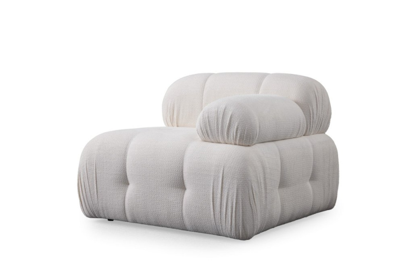 Křeslo / Jednomístná pohovka Petite 1R - White