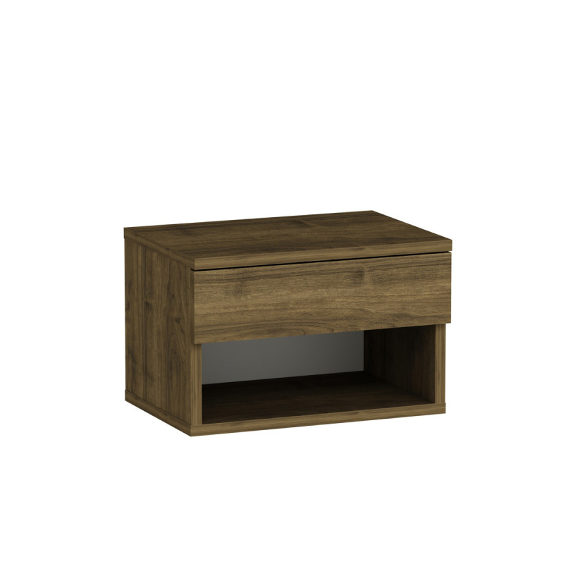 Noční stolek Rıbes - Walnut