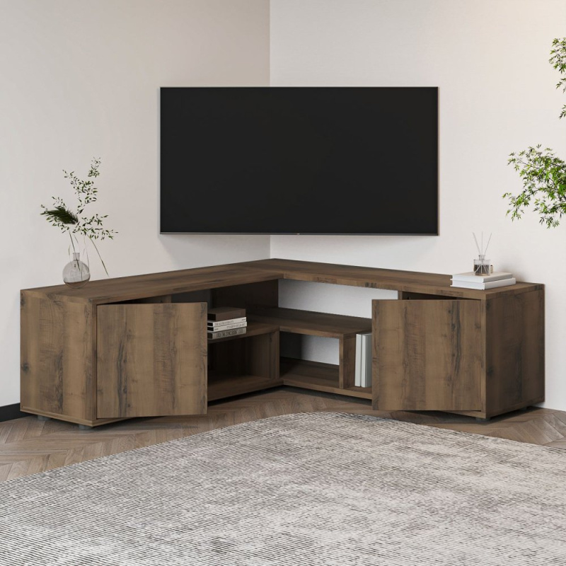 TV stolek Rosa - Antique Walnut