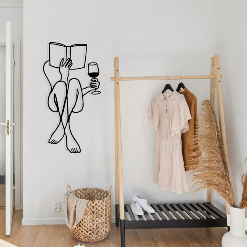 Dekorativní kovový doplněk na zeď Bien