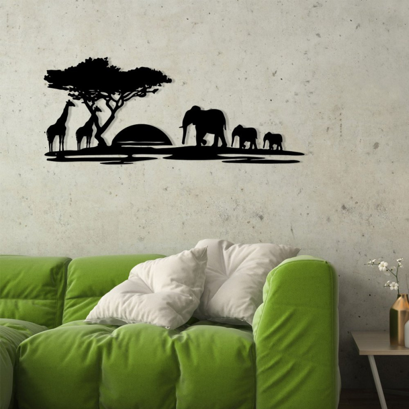 Dekorativní kovový doplněk na zeď Primavera