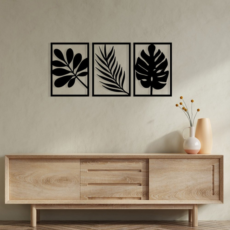 Dekorativní kovový doplněk na zeď Cincuenta