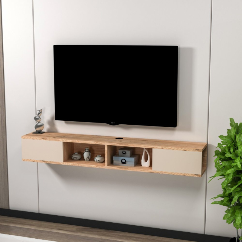 TV stolek Mayer - Atlantic Pine, Beige