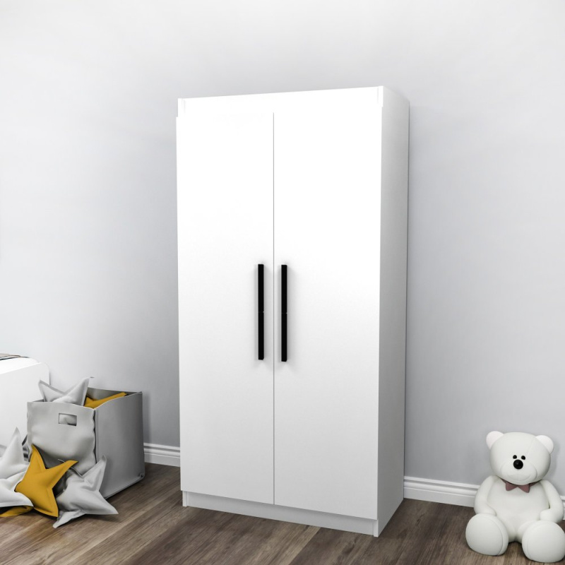 Šatní skříň Akser - White