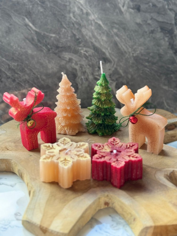 Candle Set (6 Pieces) Christmas Candle Set15