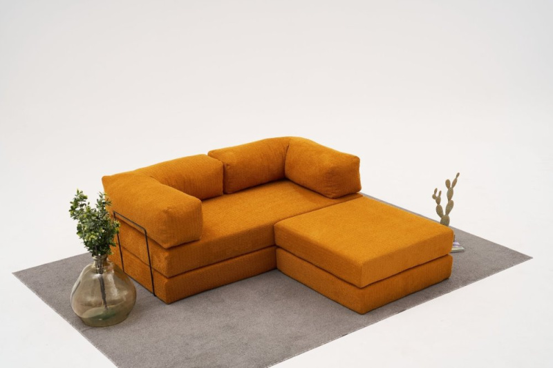 Rohová sedací souprava Comfort Mini - Orange