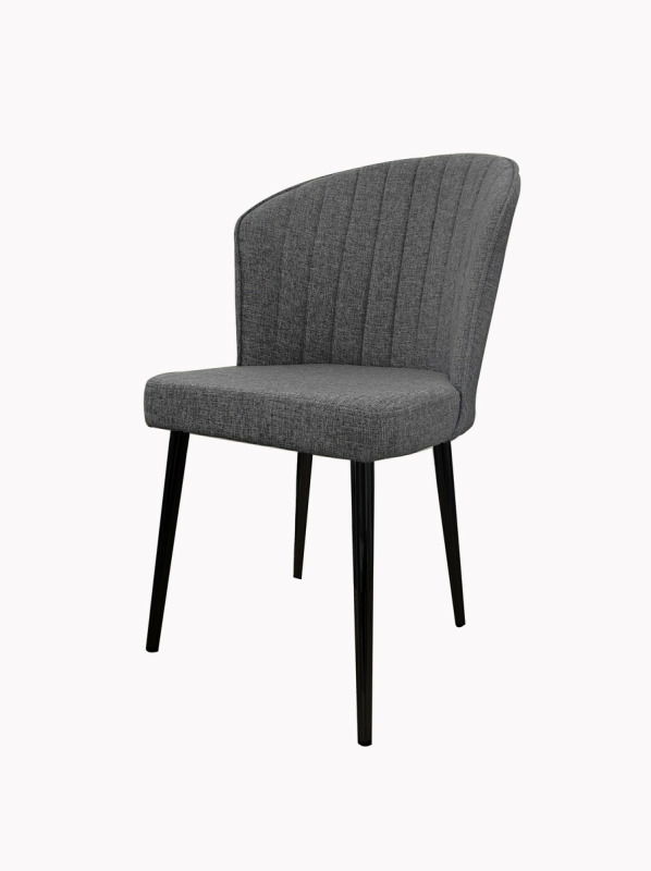 Sada židlí (2 kusy) Rubi - Grey, Black