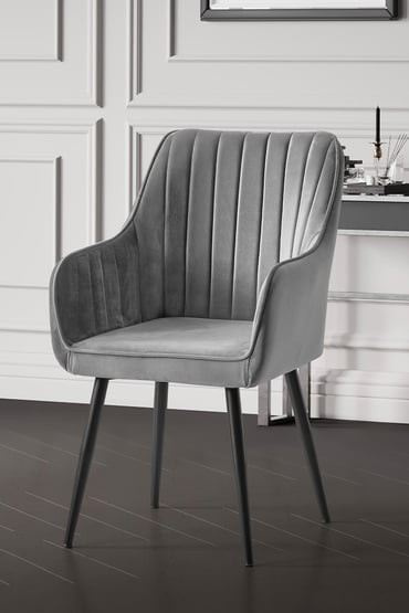 Sada židlí (2 kusy) Nova - Grey, Black