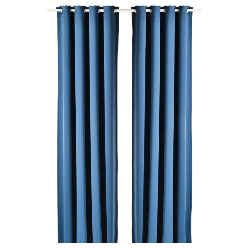 Curtain (2 Pieces) Halkali 300 - Blue