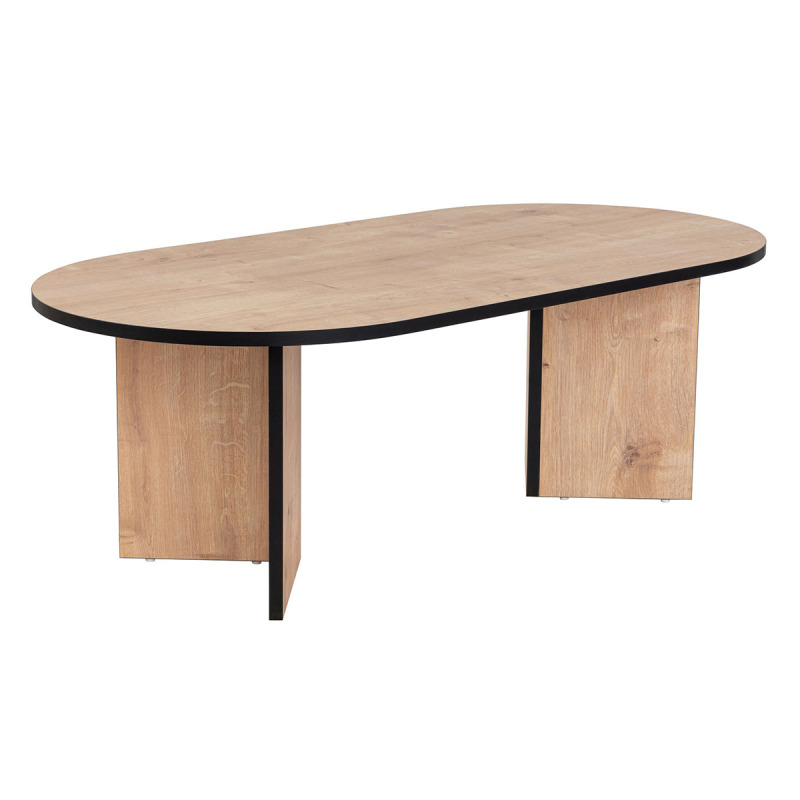 Konferenční stolek Sable - Sapphire Oak, Black
