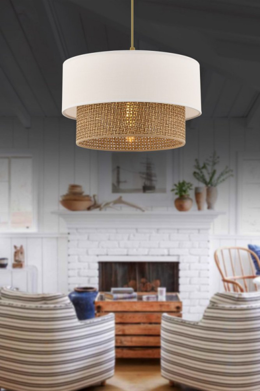 Lustr Echo - Beige, White