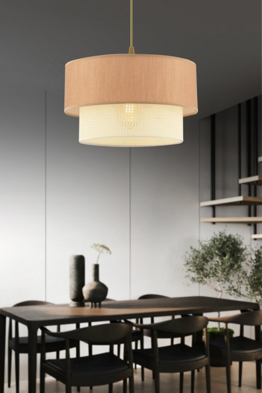 Lustr Echo - White, Brown