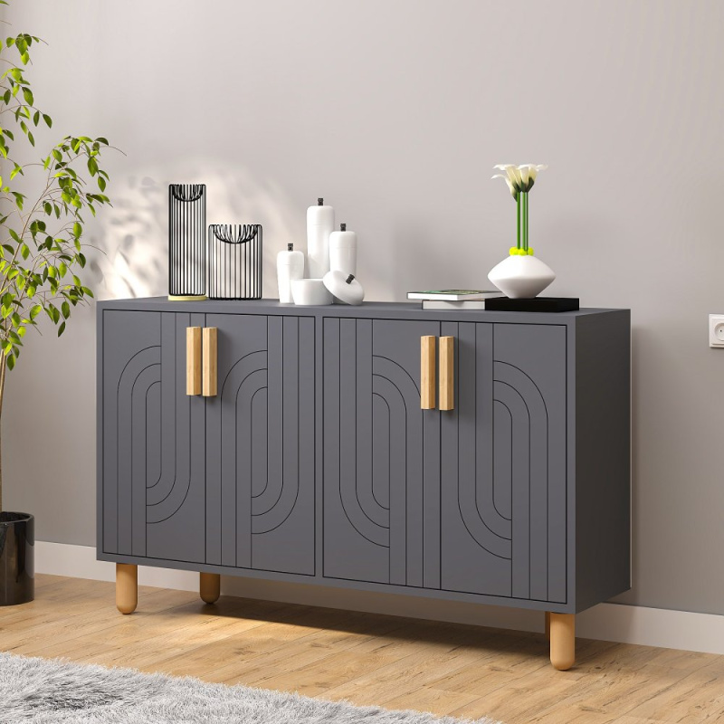 Konzolový stolek Rodney - Anthracite