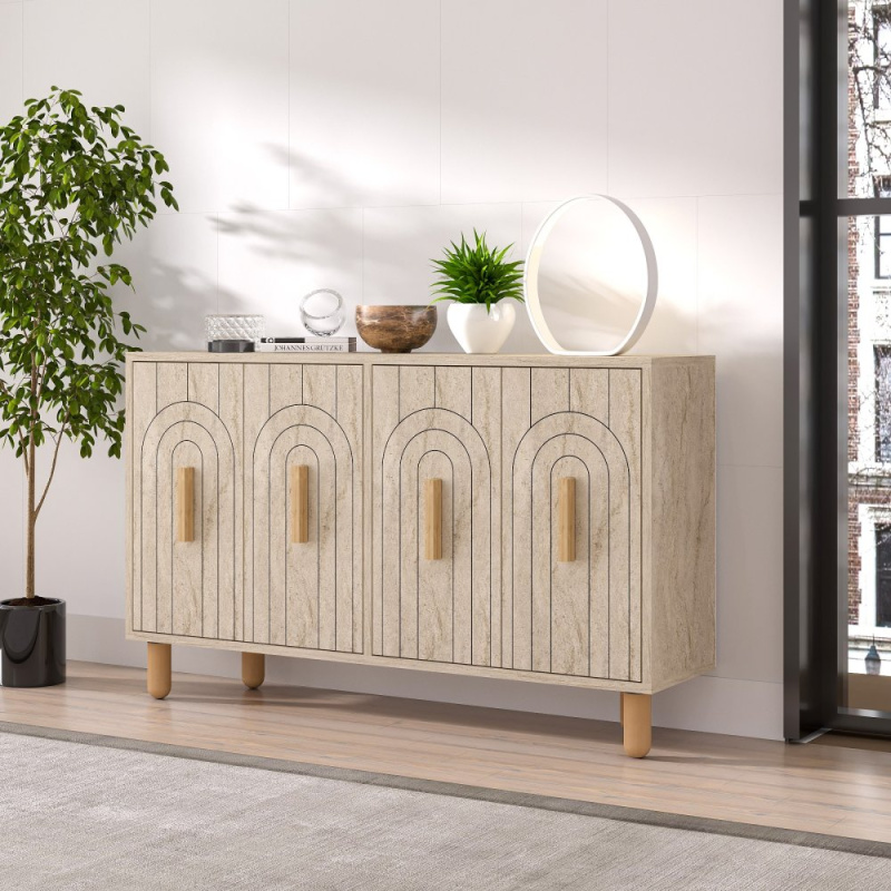 Konzolový stolek Tiger - Traverten