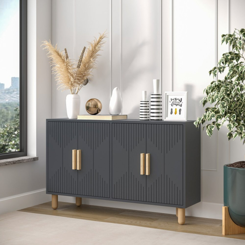 Konzolový stolek Roger - Anthracite