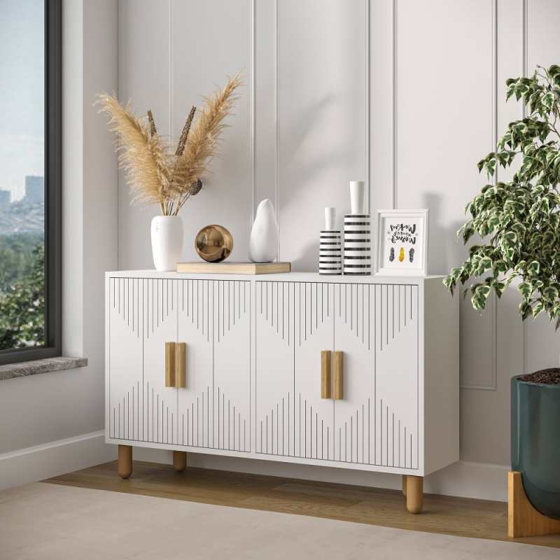 Konzolový stolek Roger - White