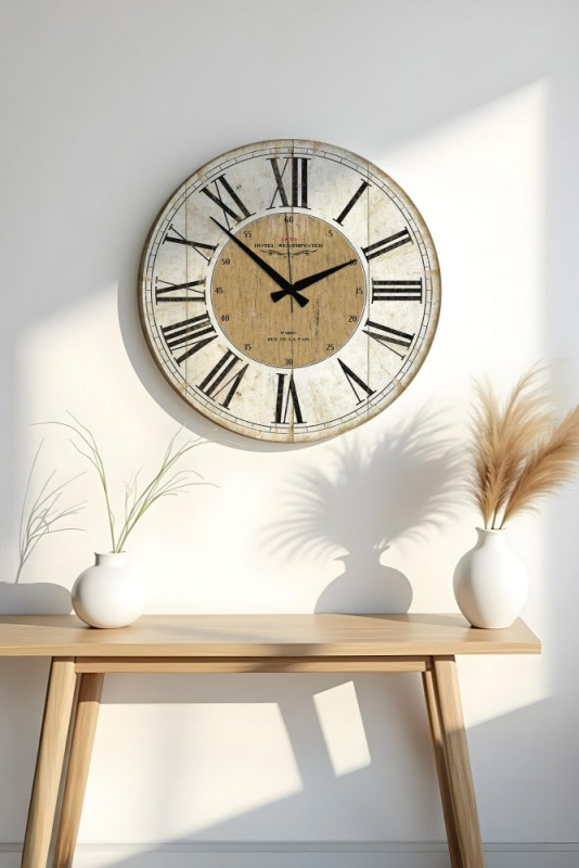 Dekorativní hodiny z MDF Huhuas00013