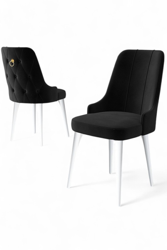Sada židlí (2 kusy) Newa - Black, White