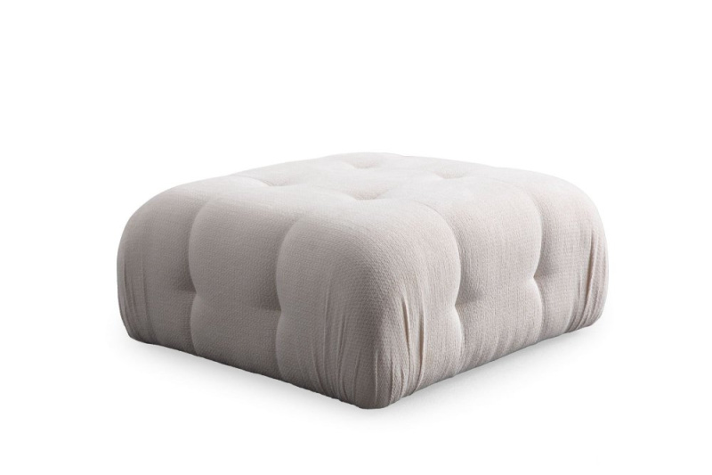 Taburet Amaris Pouffe - White