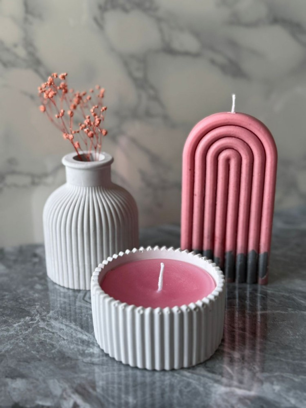 Sada svíček (3 kusy) Glamour Candle 14ST