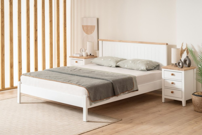 Rám dvoulůžkové postele Blınk Modern Country - 120 x 200