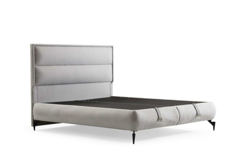 Rám dvoulůžkové postele s čelem Fresh 180 x 200 - Grey