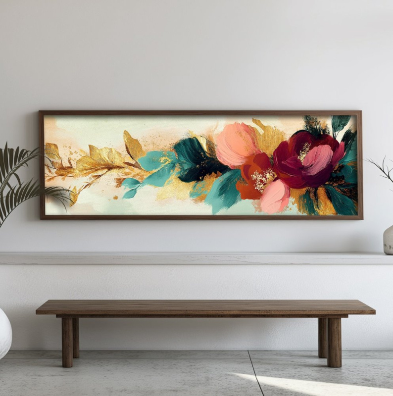 Dekorativní rámovaný obraz z MDF EMR021