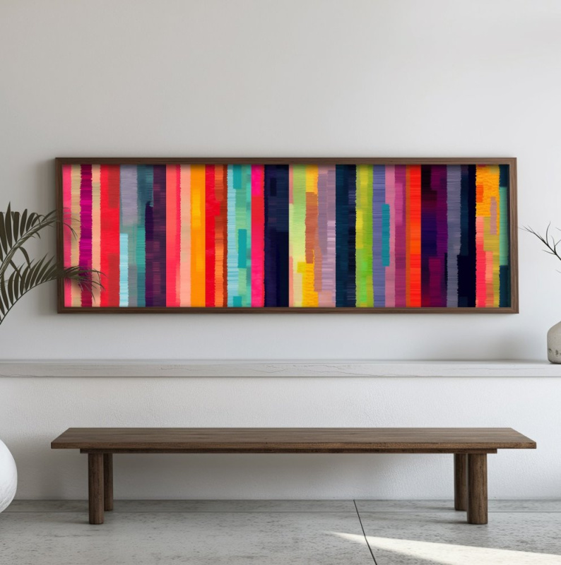 Dekorativní rámovaný obraz z MDF EMR037