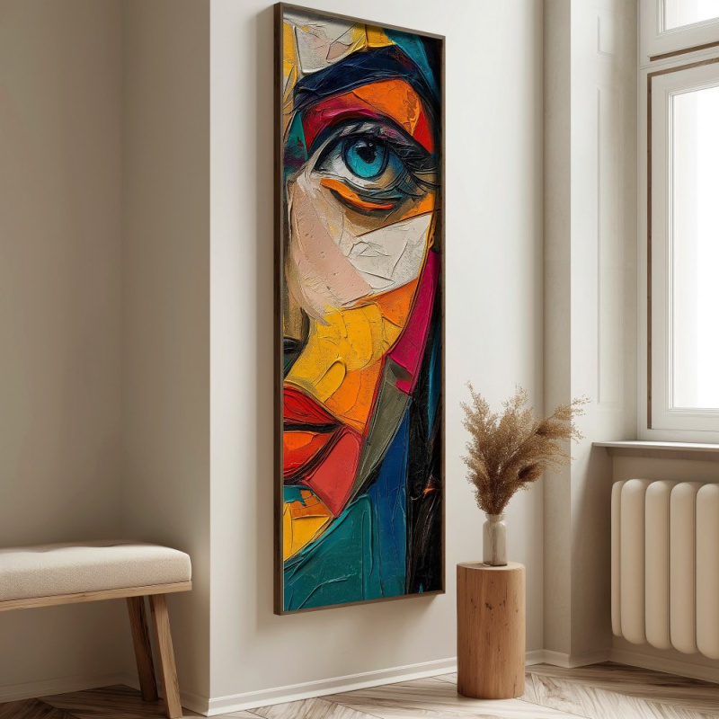 Dekorativní rámovaný obraz z MDF EMR078