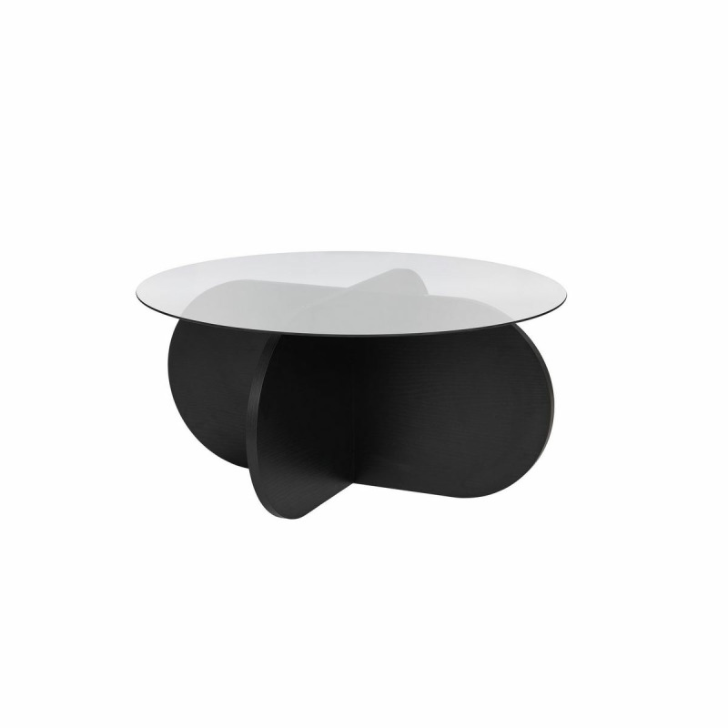 Konferenční stolek Aeris - Wood Black, Fume
