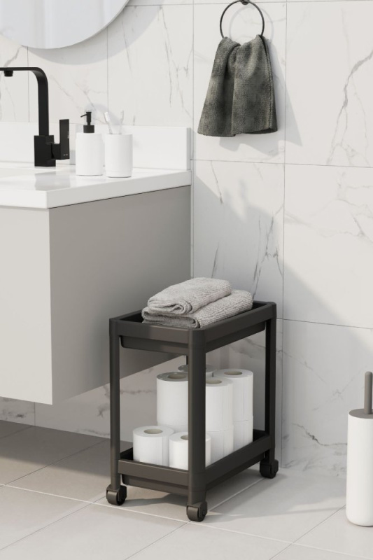 Plastic Multi Purpose Shelf Set (2 Pieces) TKRLKKT-2K-2-3