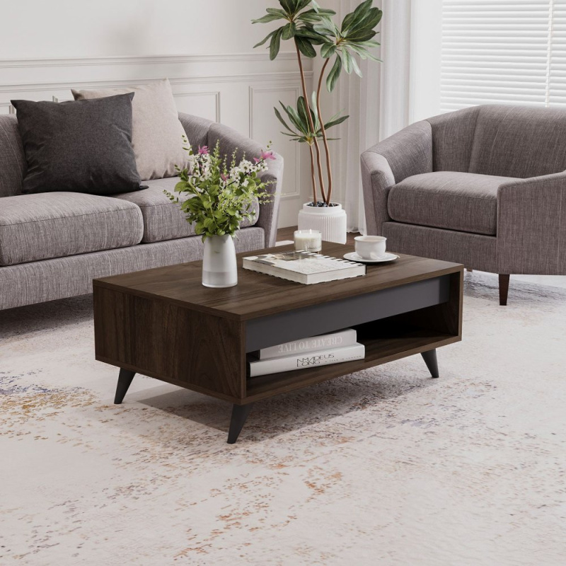 Konferenční stolek Century - Walnut