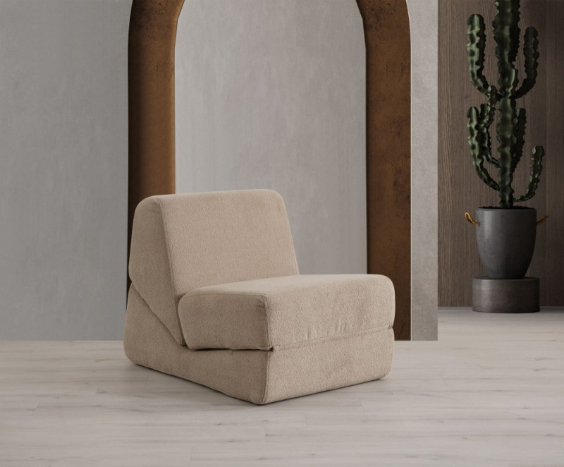 Rozkládací křeslo Origami Convertable - Dark Cream