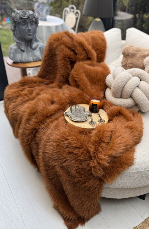 Přehoz na pohovku Lolita 200x150 - Tile Red