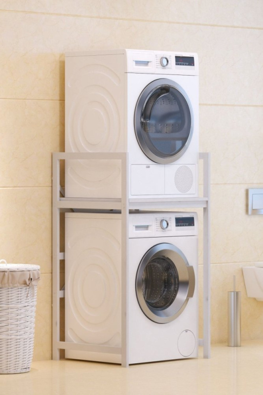 Skříňka na pračku C7 - White