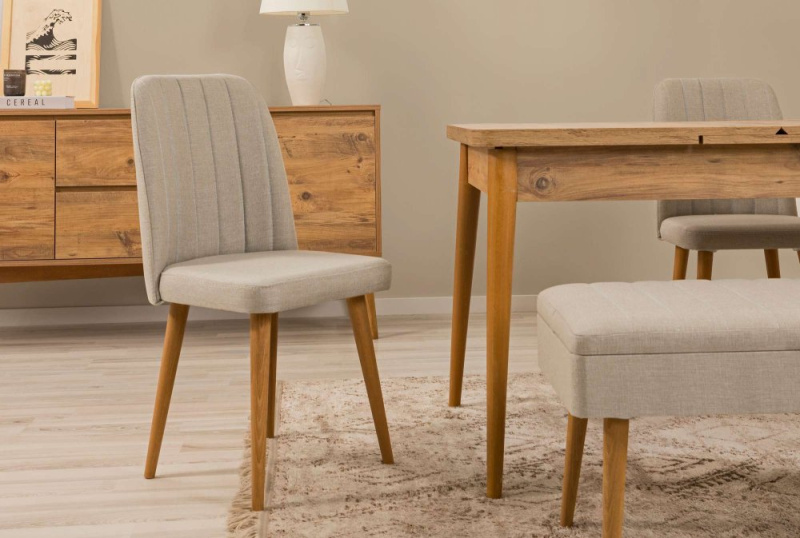 Židle Vina 1005 - Oak, Cream