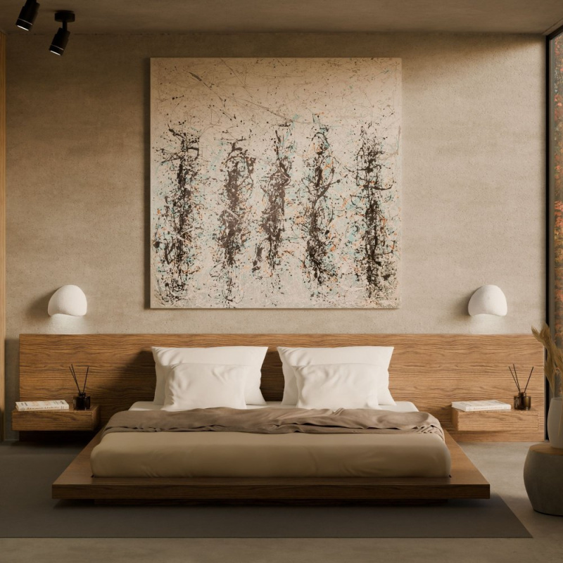 Sada nástěnných lamp (2 kusy) Wabi Sabi Arcus - White