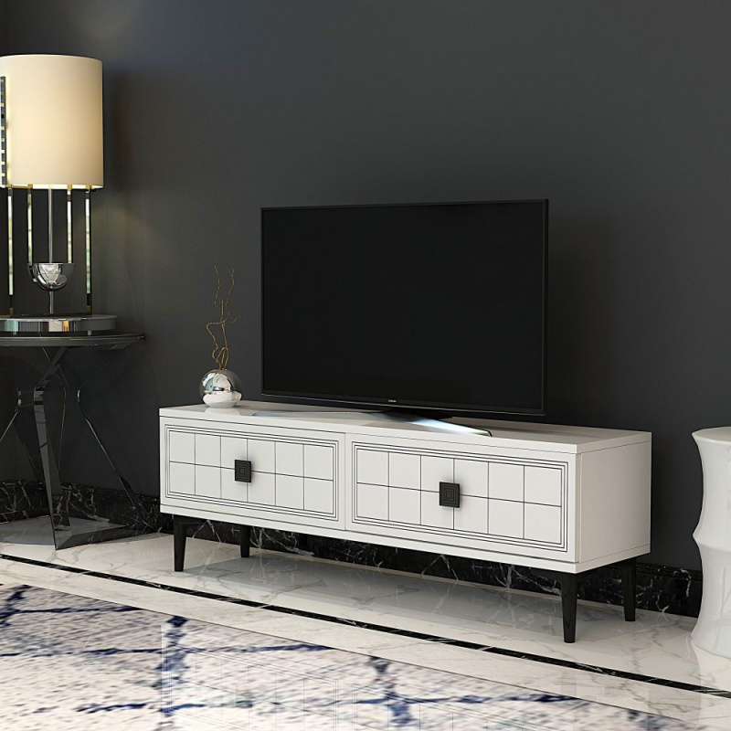 TV stolek Yuka 120 - White