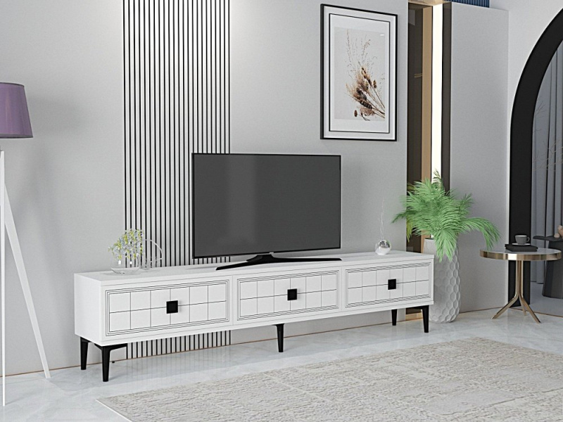 TV stolek Yuka 180 - White