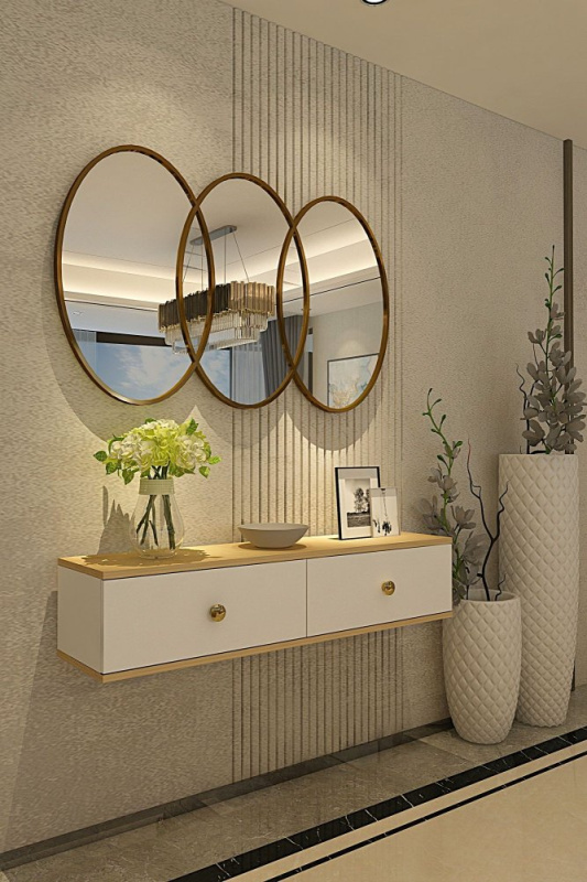 Komoda Zuzu 120 - Sapphire Oak, White