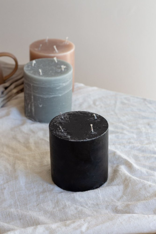 Svíčka Tekli Blok - Black