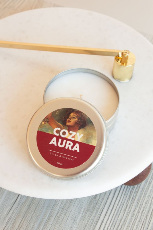 Svíčka Cozy Aura Metal